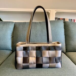 Harvey's Seatbelt Bag: Treecycle Large Satchel